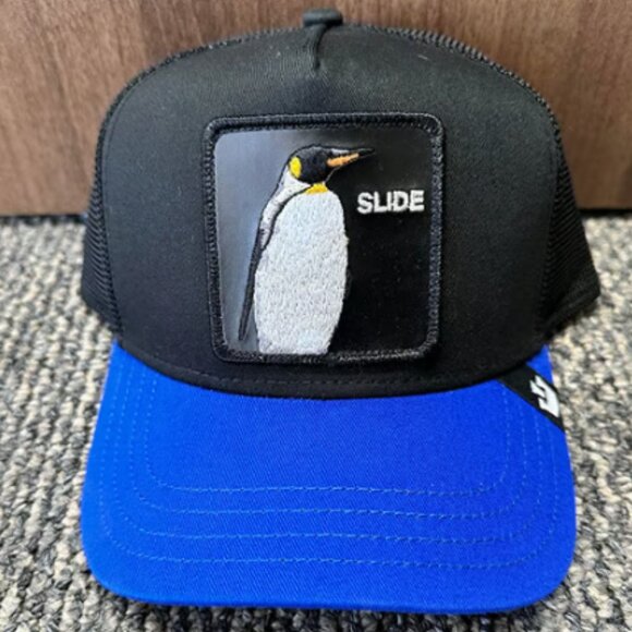 Goorin Bros Animal The Farm Trucker Snapback Baseball Hat Cap The Slide Penguin
